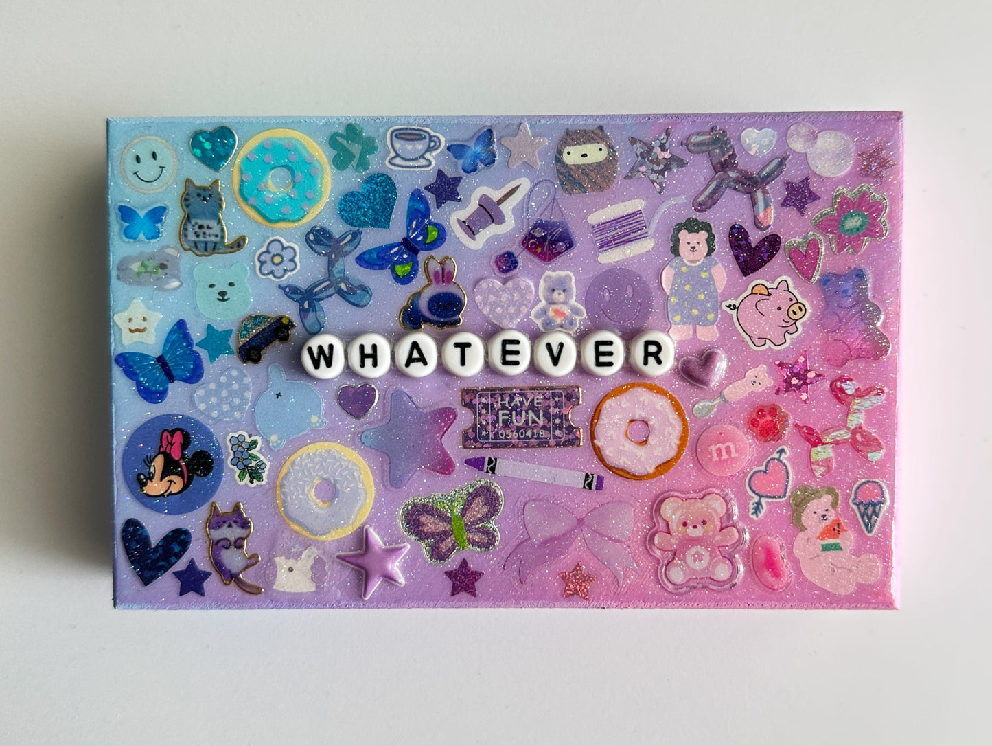 Whatever Sticker Collage Politely Declining