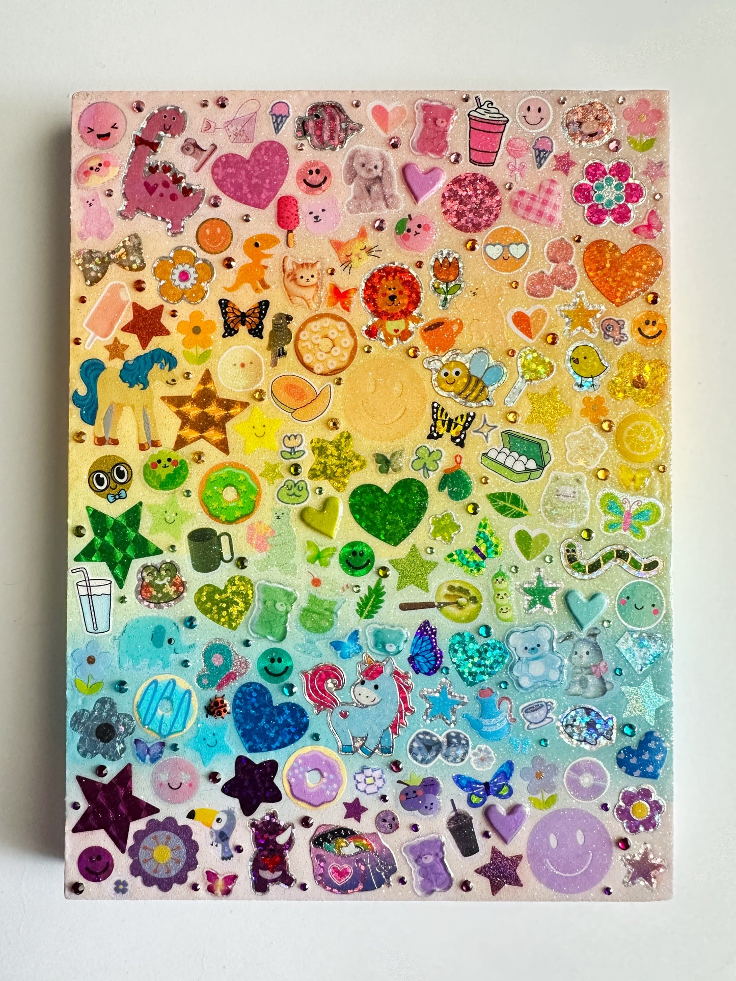 Color Spectrum Sticker Collage 3 Politely Declining