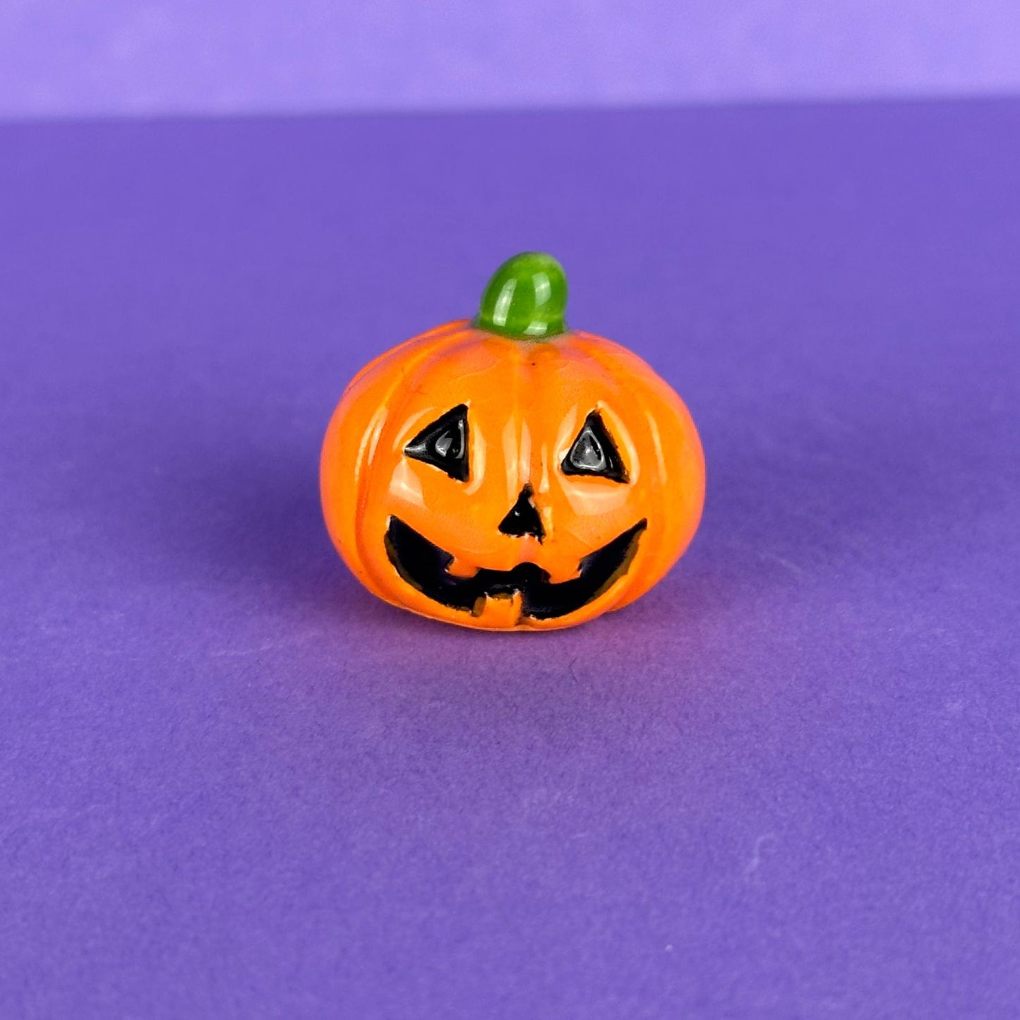 Jax Pumpkin Handmade Tiny Figurine Traditional