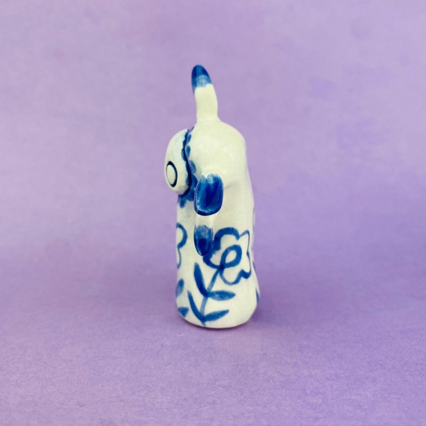 Faelyn - Handmade Delft Figurine Politely Declining