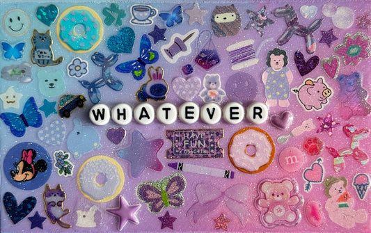 Whatever Sticker Collage Politely Declining