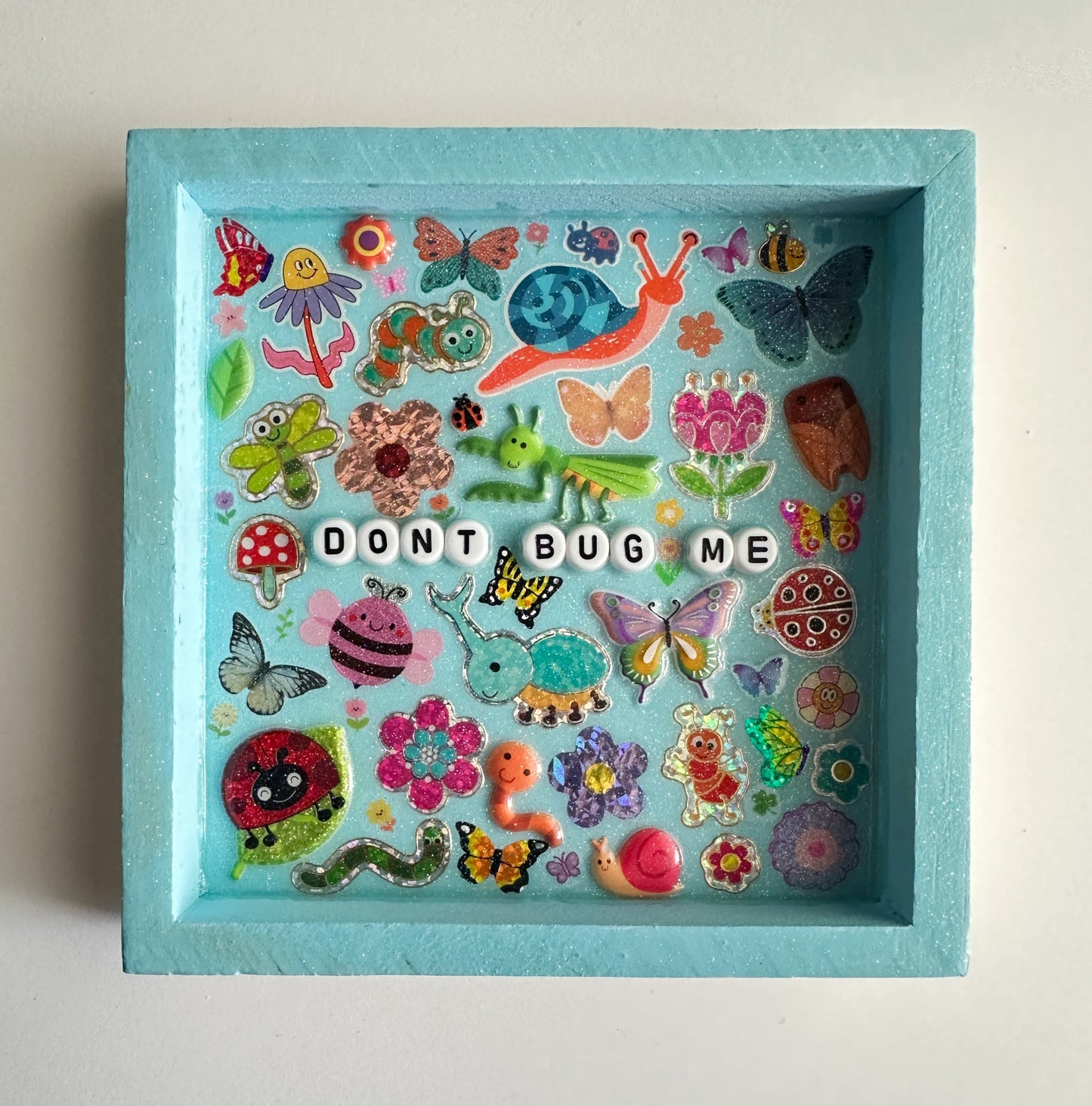 Don't Bug Me Sticker Collage Politely Declining