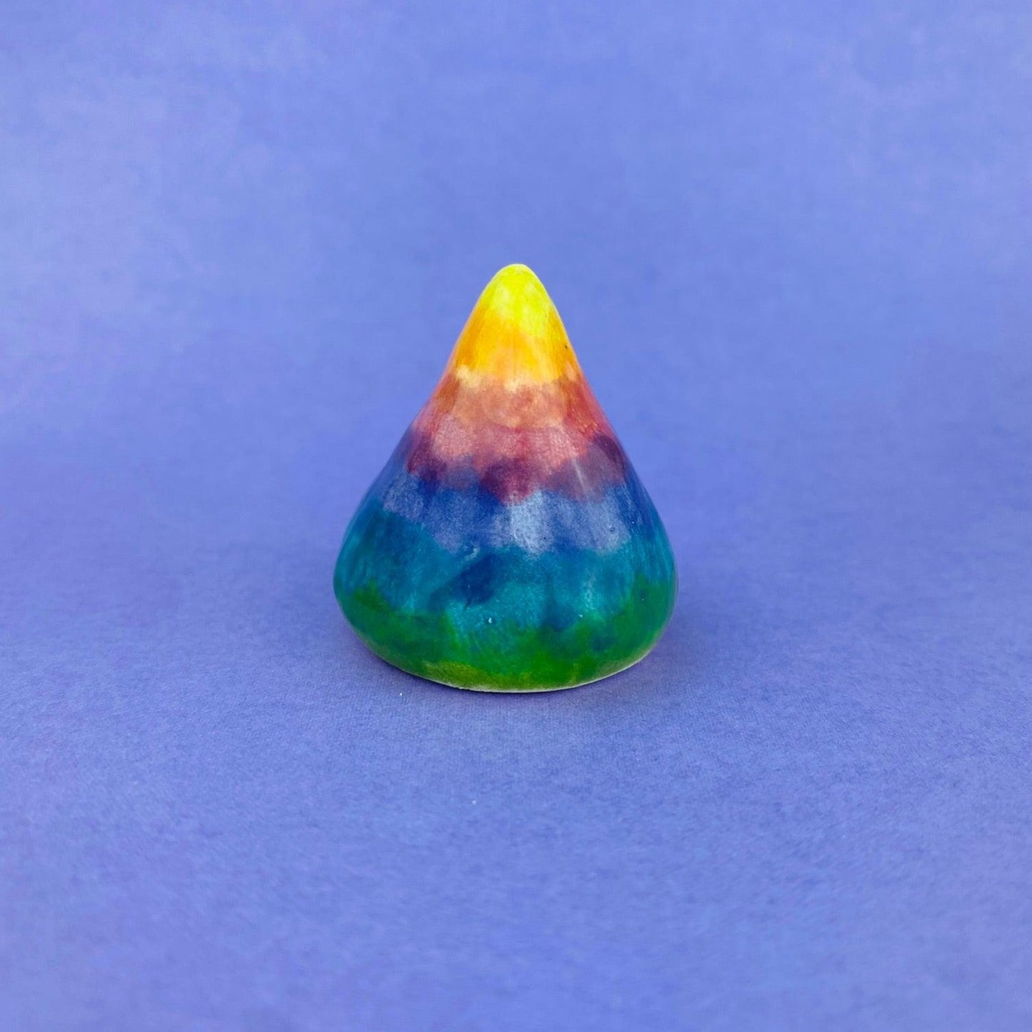 Larmy - Handmade Rainbow Figurine Politely Declining